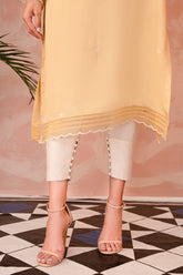 Ivory straight shalwar