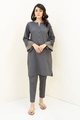 Gravel Grey - 2 PC Shirt+Bottom