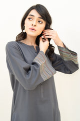 Gravel Grey - 2 PC Shirt+Bottom