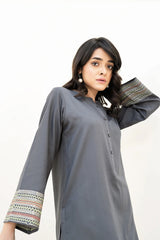 Gravel Grey - 2 PC Shirt+Bottom