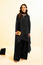 Black Farshi Set - (Shirt + Trousers)