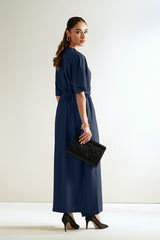 Navy Trench Set - (Shirt Only)