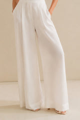 Oya White Pants