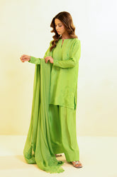 Pear Farshi Set - (Shirt + Dupatta)