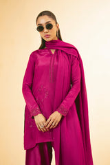 Rose Farshi Set - (Shirt + Dupatta)