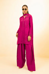 Rose Farshi Set - (Shirt + Trousers)