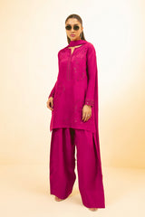 Rose Farshi Set - (Shirt + Dupatta)