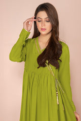 Dahlia Verdun Green