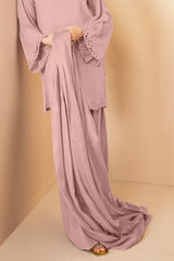 Clara Blush Silk Dupatta