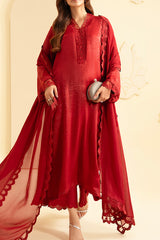 Elysa Red Dupatta