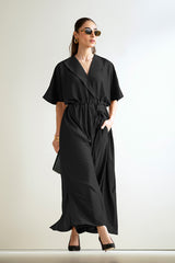 Black Trench Set